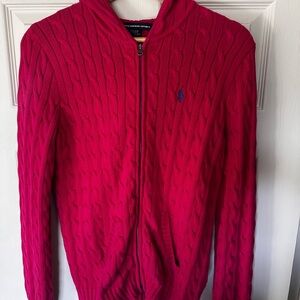 Ralph Lauren Men's Vibrant Zip-Up Sweater